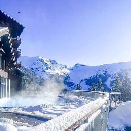 Large One-Bedroom Apartment, Wheelchair Adapted, Les Terrasses D'Eos Flaine Bagian luar foto
