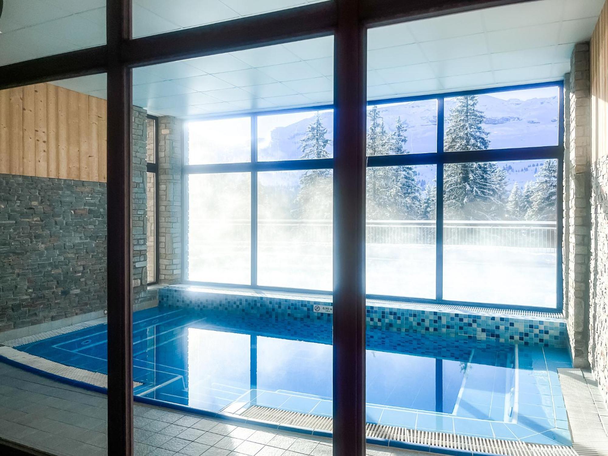 Large One-Bedroom Apartment, Wheelchair Adapted, Les Terrasses D'Eos Flaine Bagian luar foto