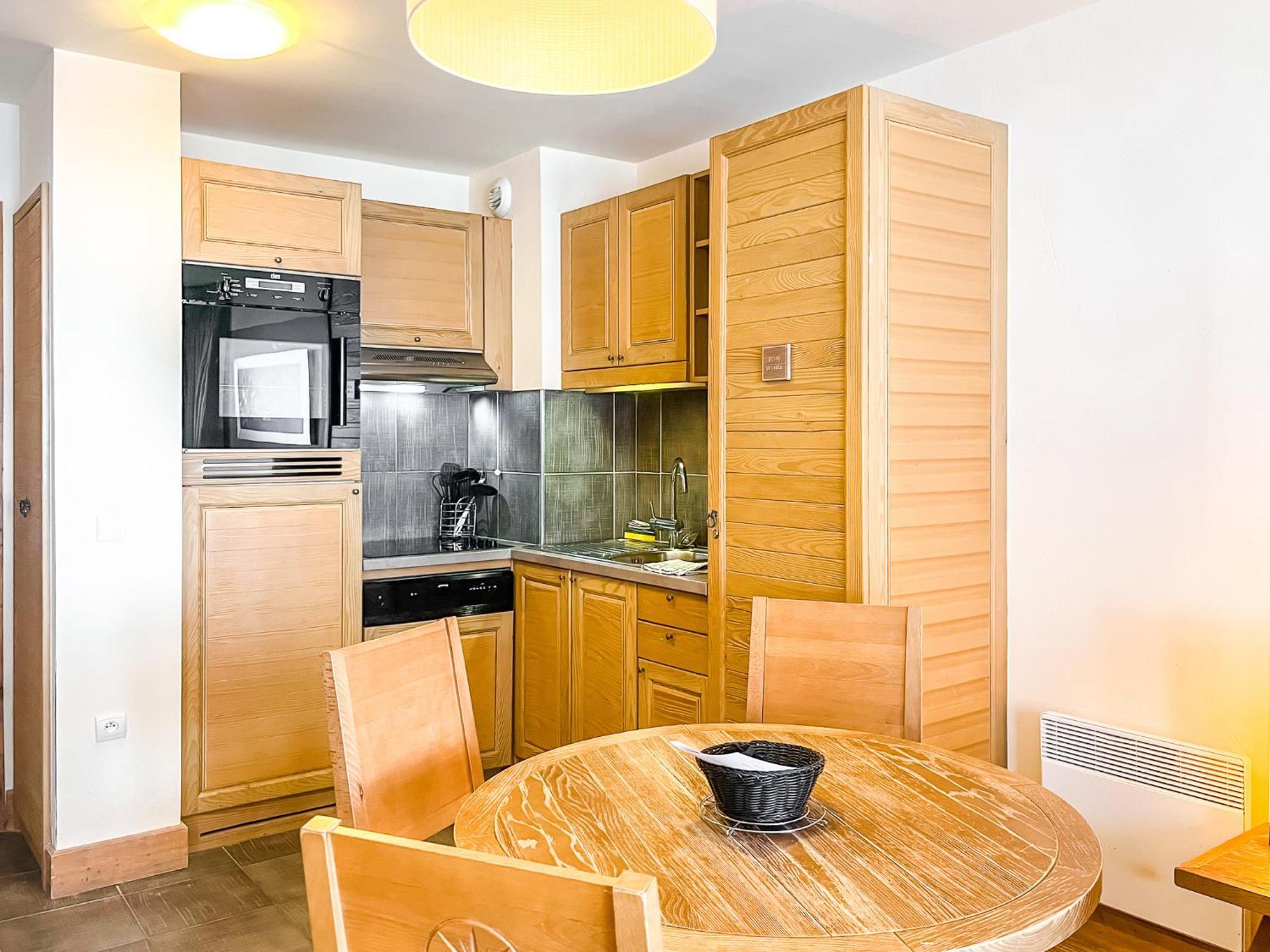 Large One-Bedroom Apartment, Wheelchair Adapted, Les Terrasses D'Eos Flaine Bagian luar foto