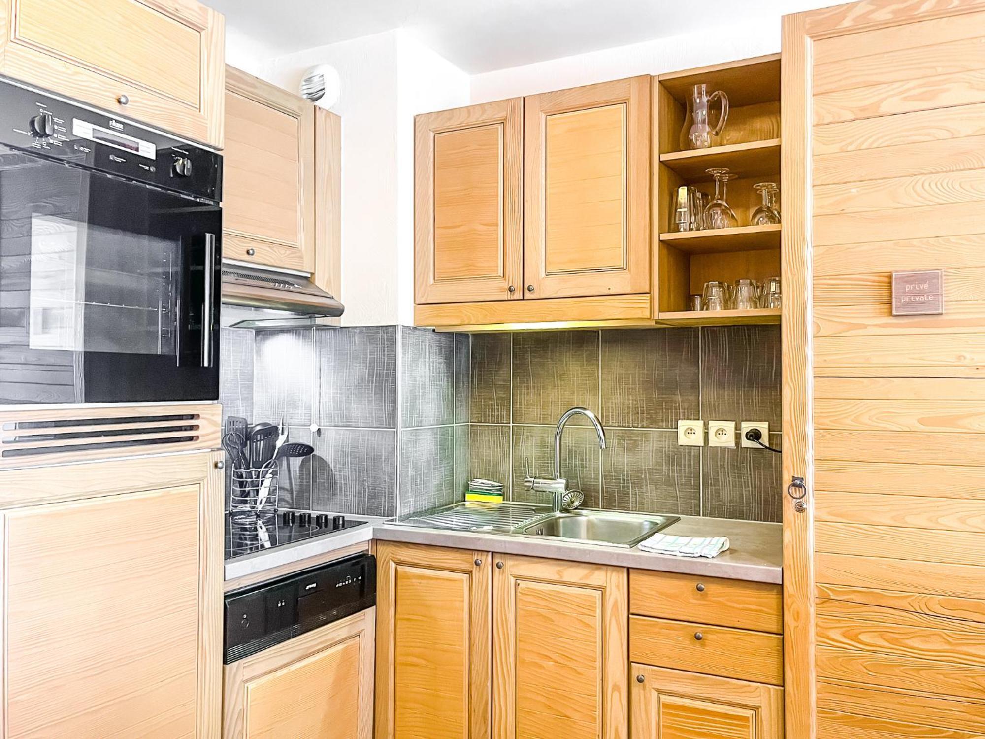Large One-Bedroom Apartment, Wheelchair Adapted, Les Terrasses D'Eos Flaine Bagian luar foto