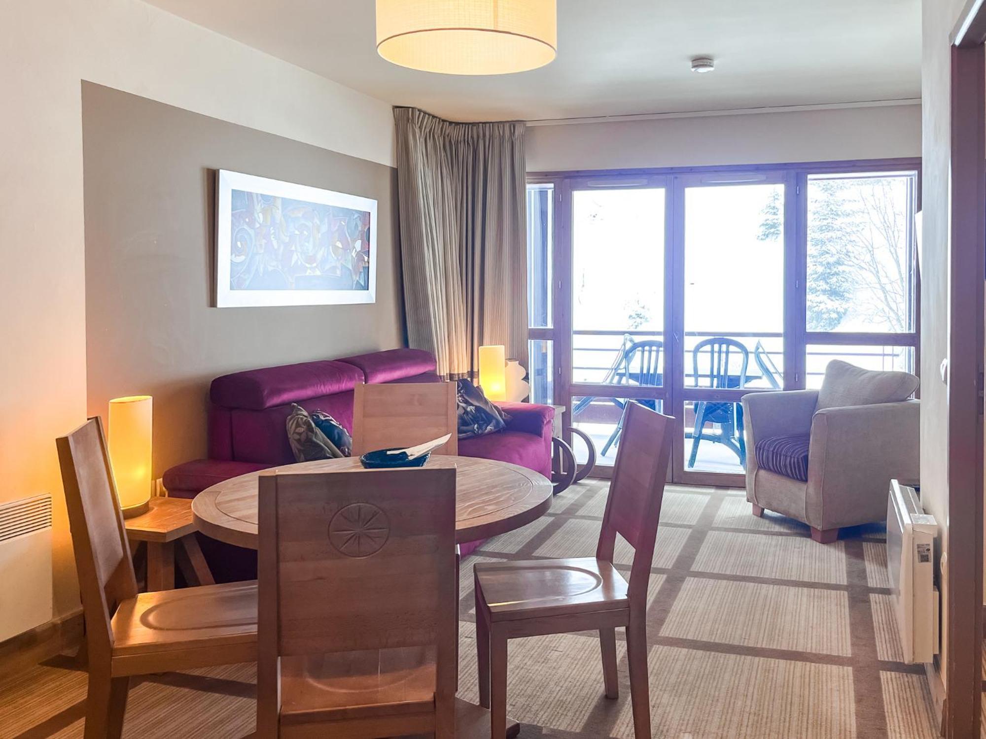 Large One-Bedroom Apartment, Wheelchair Adapted, Les Terrasses D'Eos Flaine Bagian luar foto