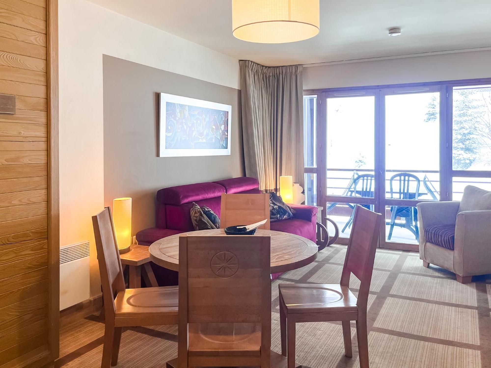 Large One-Bedroom Apartment, Wheelchair Adapted, Les Terrasses D'Eos Flaine Bagian luar foto